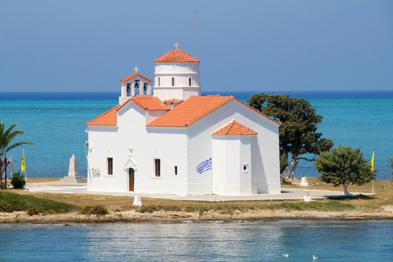 Elafonisos: Two Storey House On The Sea Front מראה חיצוני תמונה